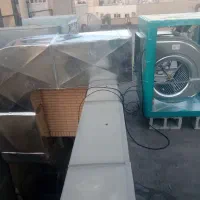 آبچک فلزی کانال سازی کولر درز انقطاع دریچه هود ساز