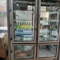 یخچال صنعتی چهار درب شیشه ای