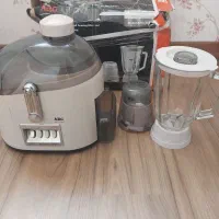 آبمیوه گیری سه کاره کاملا سالم کم استفاده شده