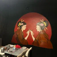نقاشی روی دیواری در تهران