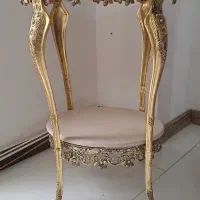 میز برنز بیضی