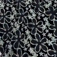 مانتو مخمل روبان دوزی مجلسی