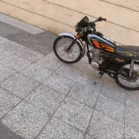 موتور هندا ۱۵۰ استارتی مدل ۸۷ پلاک قدیم