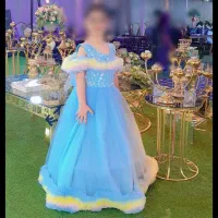 کرایه لباس دخترانه لباس عروسکی دخترانه لباس پرنسسی|لباس|شیراز, شاهچراغ|دیوار