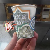 لیوان کاغذی مناسبتی ایستگاه صلواتی و هیئات|ظروف نگهدارنده، پلاستیکی، یک‌بارمصرف|تبریز, |دیوار