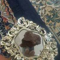 فروش شهاب سنگ قهوه ای به وزن ۱۳۵گرم