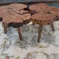 میز چوبی روستیک