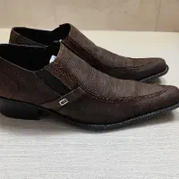 کفش چرم طرح درختی