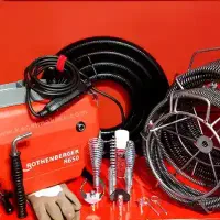 لوله بازکنی فنرزنی با دستگاه وپمپ شبانه روزی