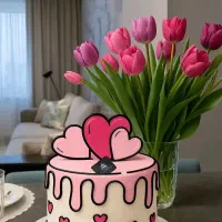 کلاس حضوری کیک تولد ب صورت اقساط