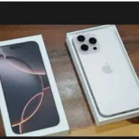 آیفون۱۶پرومکس فیک ۲سال‌گارانتی رنگ سفید