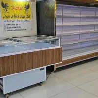 قفسه هایپری خودایستا فروشگاهی یخچال پرده هوا اتم