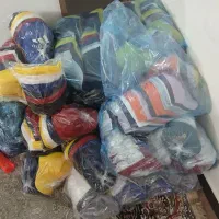 کلاه نقابی تابستانه انواع رنگ پشت تور و پشت پارچه