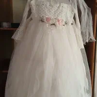 لباس عروس دخترانه سایز ۸