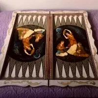 تخته نرد یا شطرنج خاتم ۷۰ سانتی