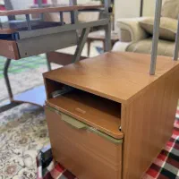میز کامپیوتر و تحریر (چند کاره)چوب و فلز
