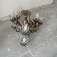 لوستر برنزی دوعدد