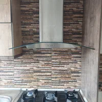 هود گاز صفحه‌ سینک کابینت روشویی شیرآلات کارکرده