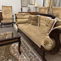 مبل ۷ نفره به همراه نهارخوری ۸ نفره