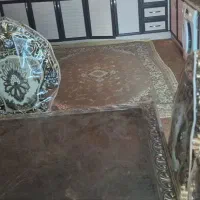 مبل سلطنتی و میز غذاخوری