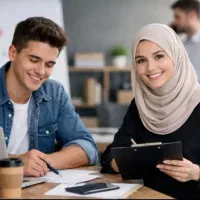 دنبال کار تو شرکت یا مغازه یا دفتر یا منشی  هستم