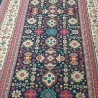 کناره گلیم رنگ سرمه ای