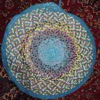 سفره دستبافت حصیری ،محصول شمال