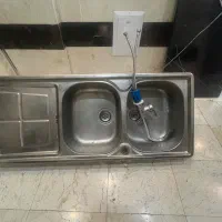 سینک بعلاوه شیر  آب طرفشویی