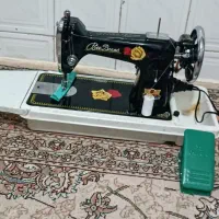 چرخ خیاطی گل رز در حد نو به شرط دوخت برقی