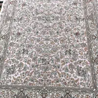 فرش ماشینی زمرد مشهد نو نو مناسب برای جهیزیه