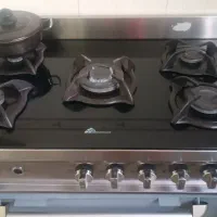 اجاق گاز  طرح فر پنج شعله