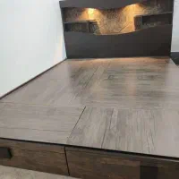 تخت دونفره همراه باتشک طبی