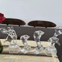 دکوری و جا شمعی کریستال