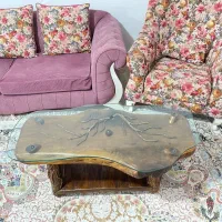 جلو مبلی روستیک خاص و طبیعی