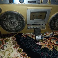 رادیو و ظبط قدیمی sanyo