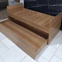 تخت دوطبقه کشویی مدل کمجا//