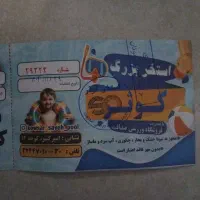 دو عدد بلیط استخر