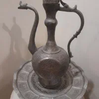 آفتابه لگن مسی قدیمی