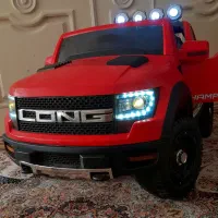 ماشین شارزی بزرگ با کنترل و باطری نو