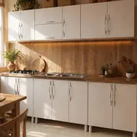 کابینت آماده کابینت فلزی  کابینت اماده فلزچوب۴۰۵