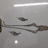 ست گردنبند با گوشواره