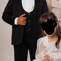 کت شلوار پسرانه کاملا نو وسالم باکفش