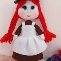 عروسک آنشرلی نمدی دست ساز