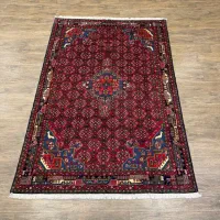 فرش ۶ متری سنقر طرح ماهی