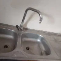 سینک ظرفشویی همراه باشیرآب