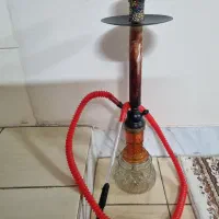 قلیان فلزی سالم سالم  کنار بوده
