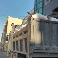 حمل نخاله خاک خاکبرداری بابکت بادسان خاور