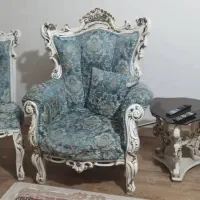 مبلمان استیل به همراه میز ناهار خوری