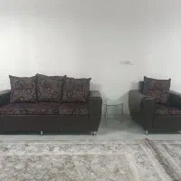 مبل چرم نه نفره بسیار محکم