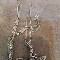 پلاک وزنجیرنقرعیار۹۲۵